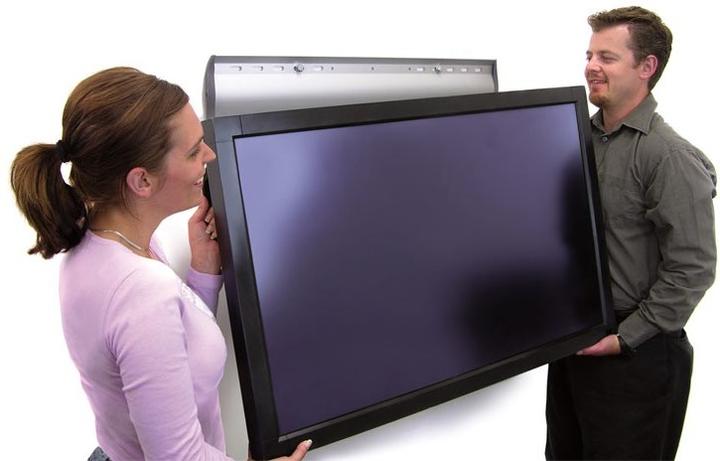 Image du produit Ergotron FIXED WALLMOUNT.MEDIUM Écran (Mur, 65")