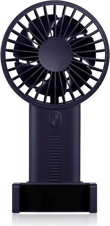 Actual product image Linuo Hand Fan GO-F02FD Dark Blue