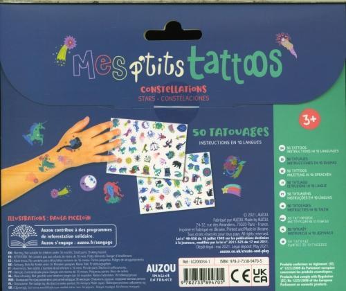 Actual product image Mes p'tits tattoos / Constellations