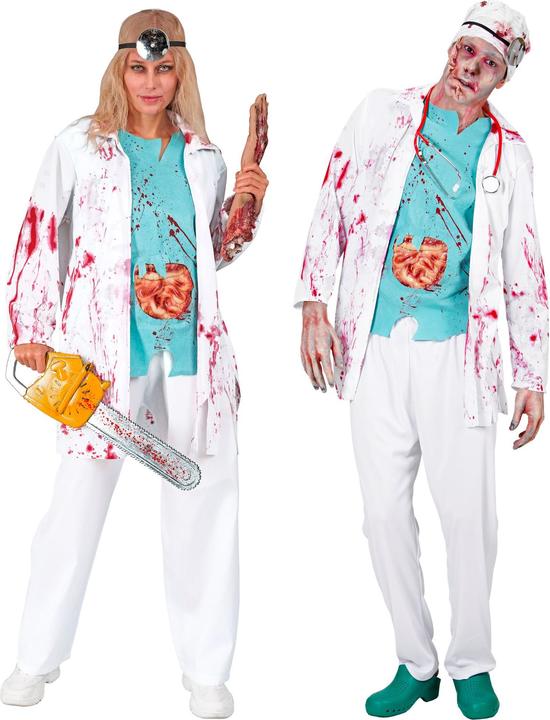Widmann Zombie Doctor Smock, Camicia (XL)