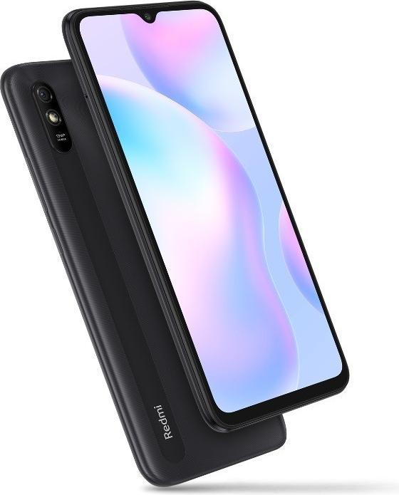 Actual product image Xiaomi Redmi 9A (32 GB, Granite Grey, 6.53", Hybrid Dual SIM, 13 Mpx, 4G)
