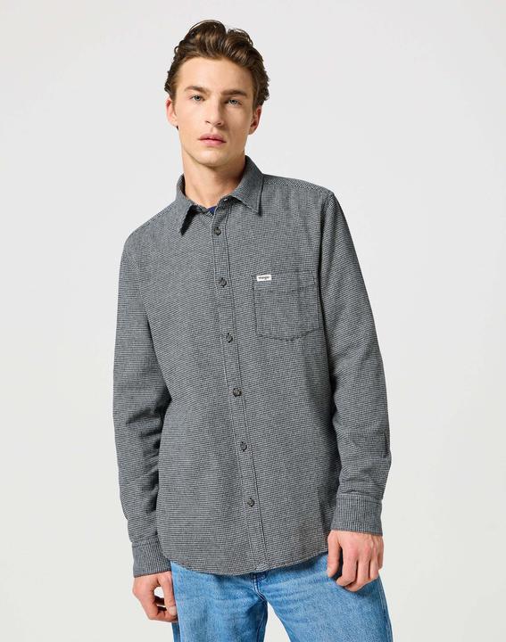 Wrangler Langarmhemd One Pocket Flannel Shirt (M)