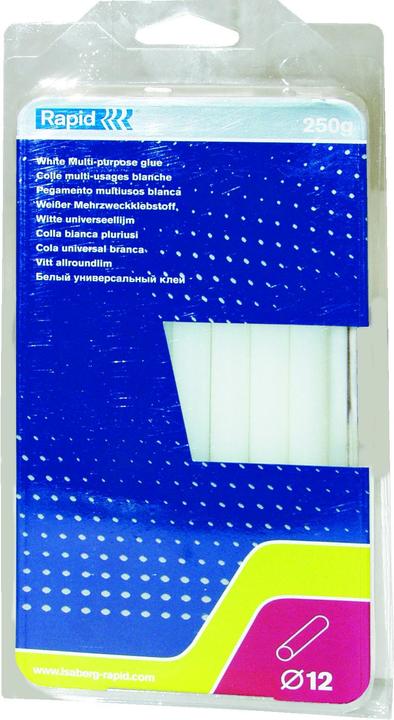 Actual product image Rapid Universal white glue sticks Ø12x190mm 14 pieces