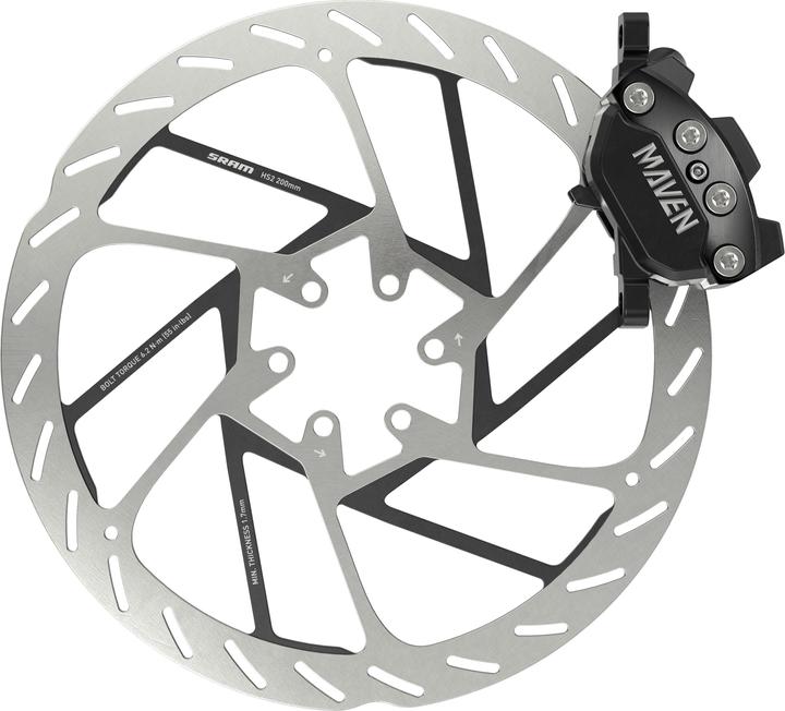 Produktbild Sram Maven Silver (Hinterradbremse, Bremsset, 4)