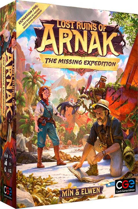 Produktbild Czech games edition Kennerspiel Ruinen von Arnak: Die verschollene Expedition (Deutsch)