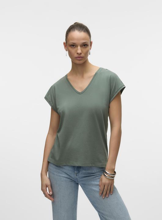 Image du produit Vero Moda Vmluna Ss V-Neck Tee Jrs Noos (L)