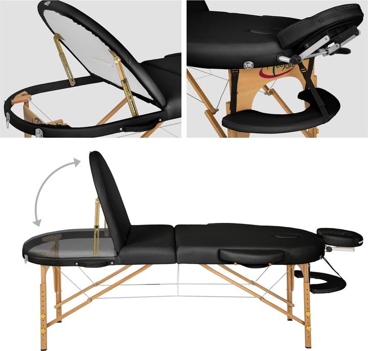 Produktbild tectake Massageliege oval