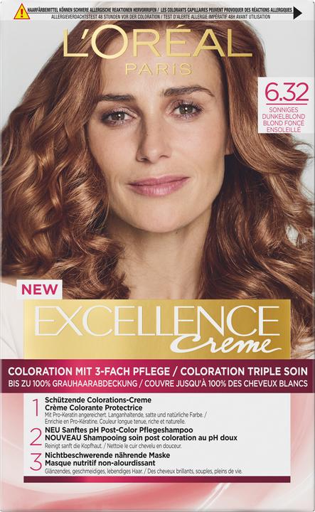 Image du produit L'Oréal Paris Excellence (6,32 Blonde foncée ensoleillée)