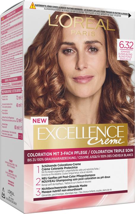 Image du produit L'Oréal Paris Excellence (6,32 Blonde foncée ensoleillée)