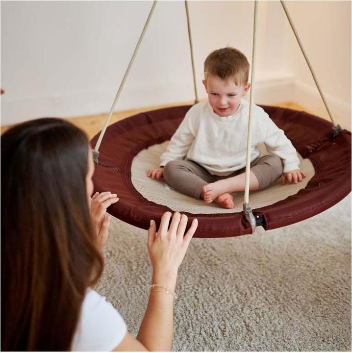 Actual product image Hudora Nest Swing Lounge 110cm, Amber