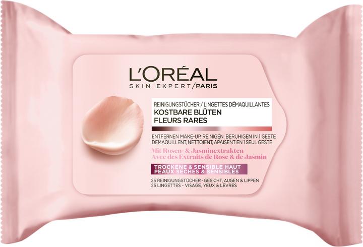Produktbild L'Oréal Paris Kostbare Blüten (Reinigungstücher)