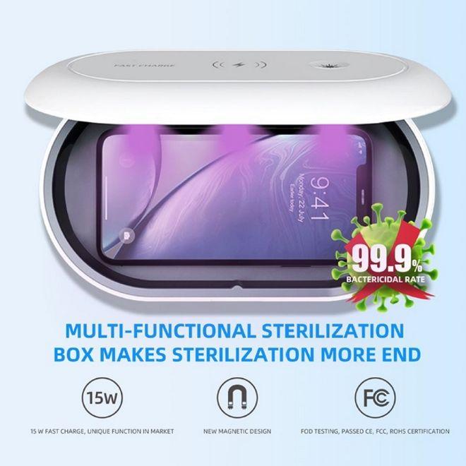 Image du produit Mu Prime Boîte de stérilisation UV & chargeur sans fil