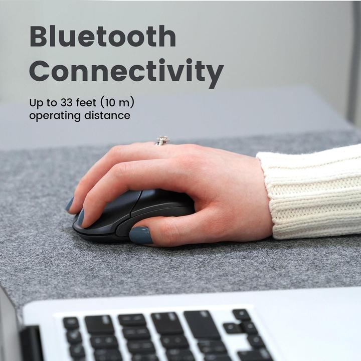 Produktbild Perixx PERIMICE-802IN, Bluetooth-Maus für PC und Tablet, schnurlos, Iron (Kabellos)
