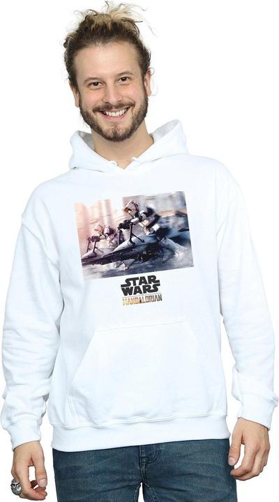 Immagine prodotto Star Wars The Mandalorian Scout Troopers Felpa con Cappuccio Uomo (M)