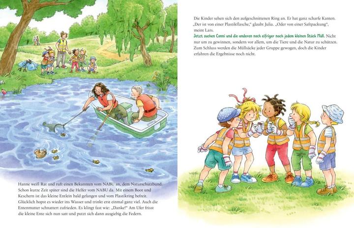 Actual product image LESEMAUS 117: Conni cares for the environment (Janina Görrissen, Liane Tailor, German)