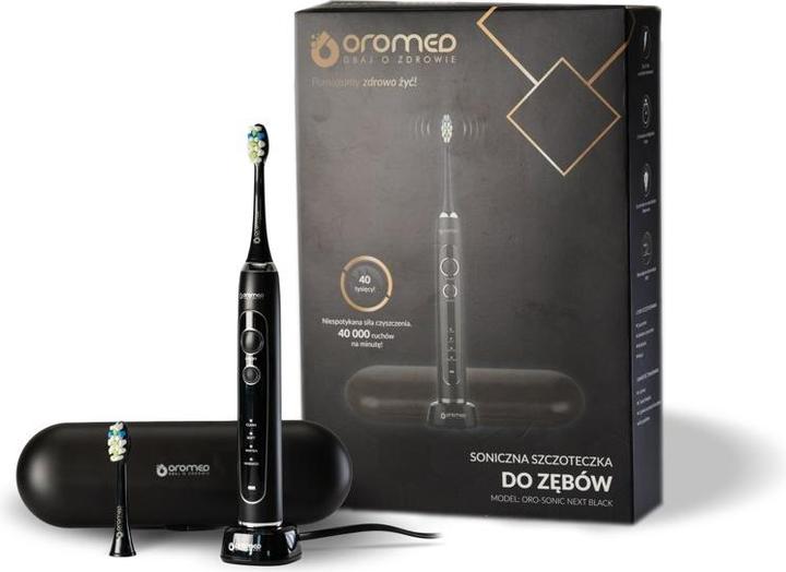 Produktbild Oromed Oro-Sonic Next czarny (Schallzahnbürste)