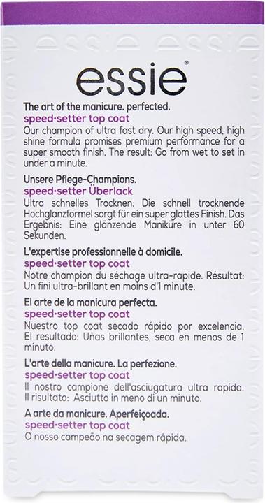 Image du produit Essie Régulateur de vitesse (Gélateur, Top coat)