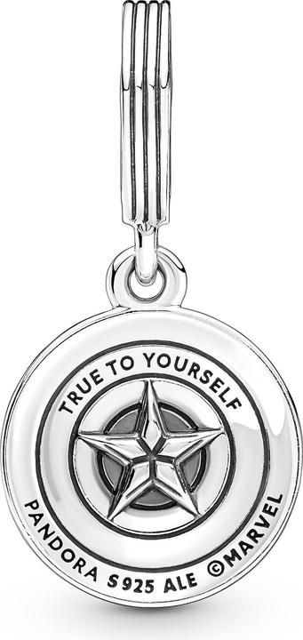 Produktbild Pandora Marvel The Avengers Captain America Shield (Sterling Silber 925, Emaille)