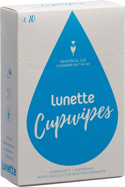 Lunette Cupwipe Reinigungstücher