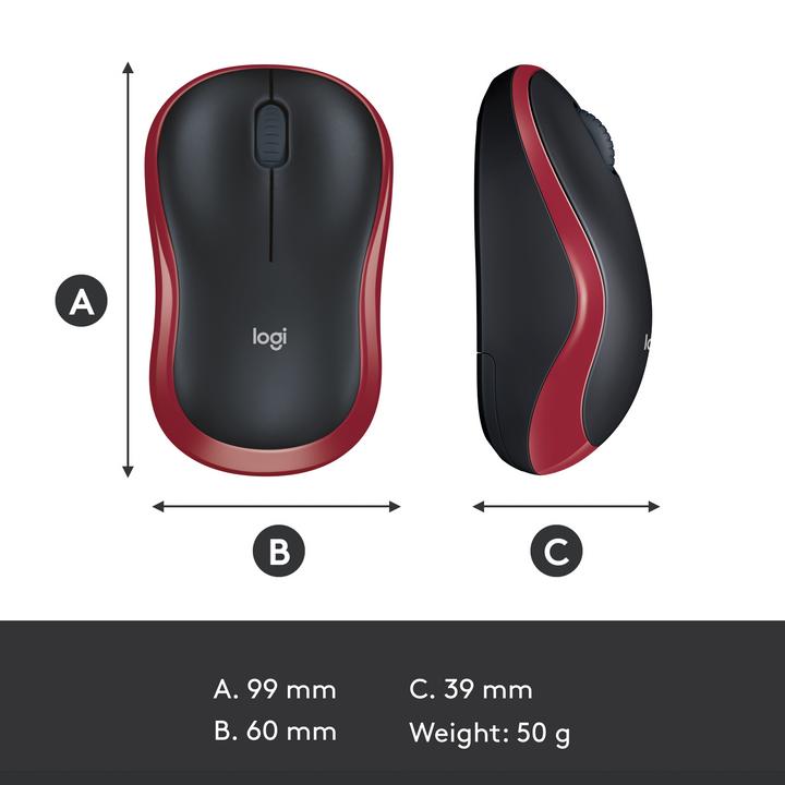 Productafbeelding Logitech M185 (Draadloze)