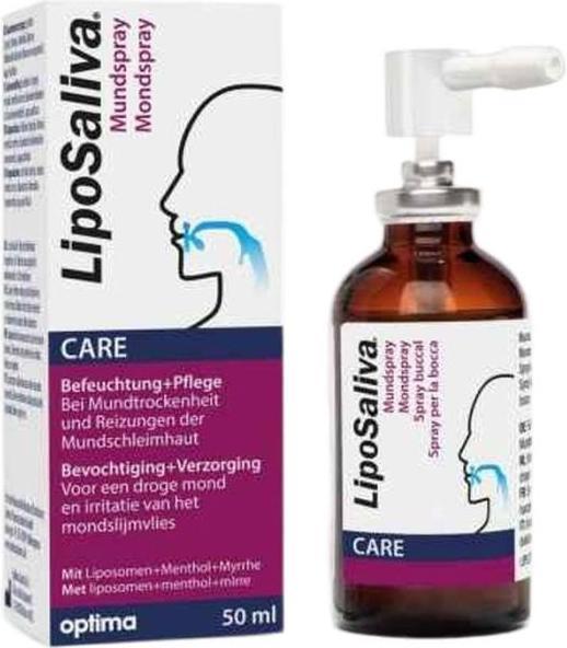 Image du produit Optima Spray buccal LipoSaliva Care 50 ml (50 ml, Vaporisateur buccal)