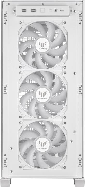 Produktbild ASUS TUF Gaming GT302 TG ARGB White (ATX, mATX, Mini-ITX)