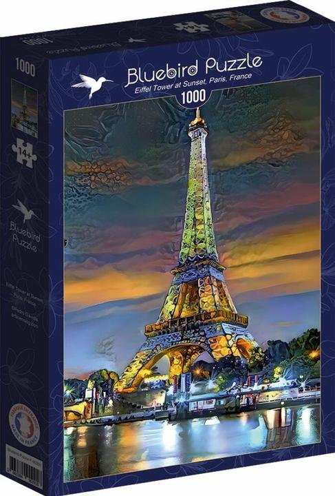 Immagine prodotto Bluebird Puzzle Torre Eiffel al tramonto, Parigi, Francia 1000 pezzi (1000 pezzi)