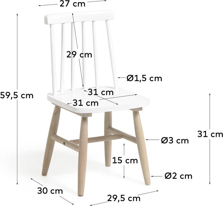 Immagine prodotto Kave Home Tressia (Seggiolone)