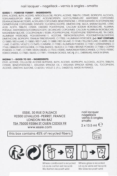 Immagine prodotto Essie Kit per unghie (57 per sempre, buono per andare, Smalto)