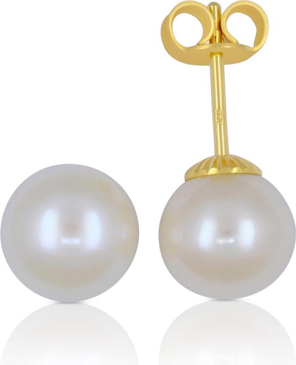Immagine prodotto Muau Orecchini a perno (Oro giallo 750/18 K Oro giallo)