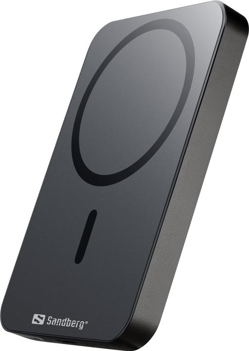 Produktbild Sandberg Mag Wireless Powerbank 5000ALU (5000 mAh, 20 W, 19.25 Wh)
