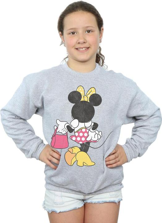 Actual product image Disney Girls Minnie Mouse Back Pose Sweatshirt (140, 146)