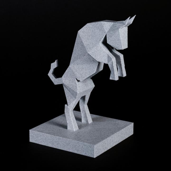 Produktbild Prusa Prusament PLA Marble Grey 1kg (PLA, 1.75 mm, 1000 g, Silber, Grau)