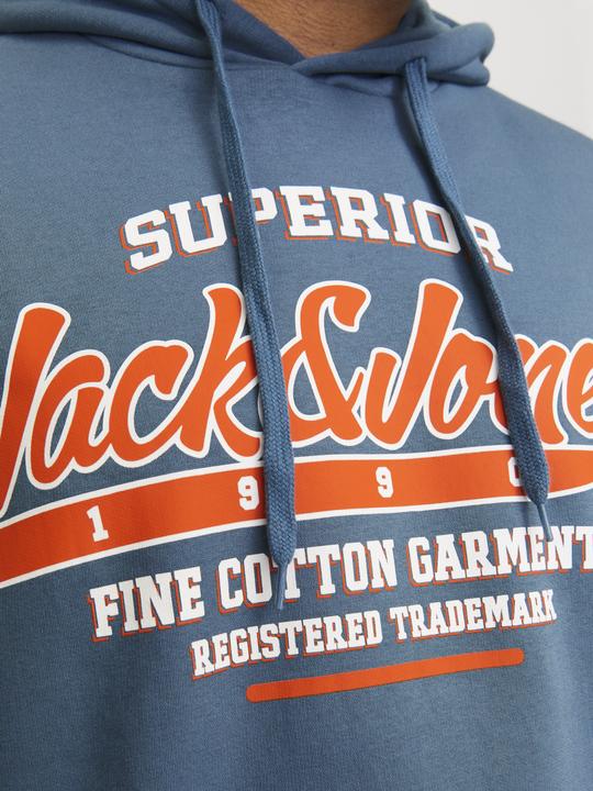 Actual product image Jack & Jones JJELOGO SWEAT HOOD 2 COL 24/25 NOOS PLS (6XL)