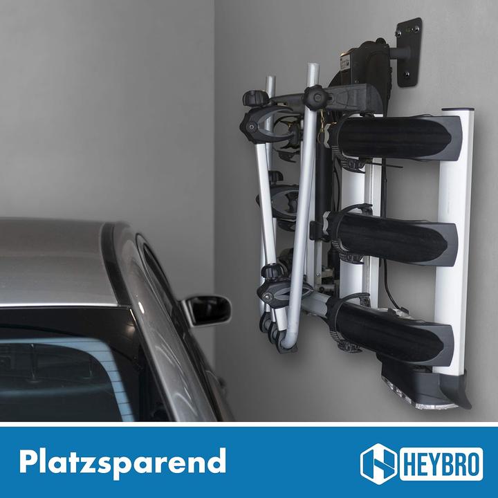Immagine prodotto Heybro Staffa da parete universale per portabici (Grigio)