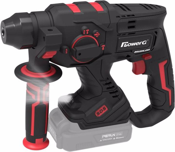 Actual product image PowerG 20V cordless hammer drill without battery without charger (Rechargeable battery operated)