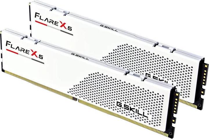 Actual product image G.Skill D564GB 6000-36 Flare X5 wh K2 GSK (F5-6000J3636F32GX2-FX5W) (2 x 32GB, 6000 MHz, DDR5 RAM, DIMM)
