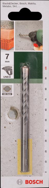 Immagine prodotto Bosch Zubehör Punta per calcestruzzo, SDS rapida, 7 x 55 x 100 mm (7 mm)