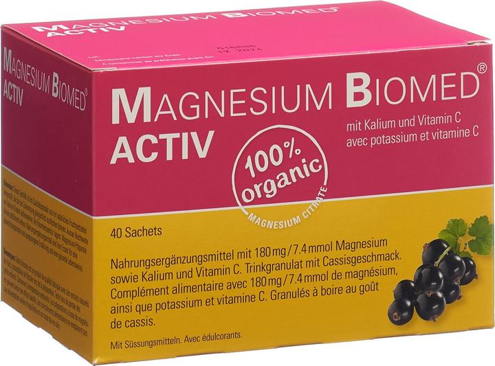 Biomed Magnesium Activ (40 Piece, Sachet, 228 g)
