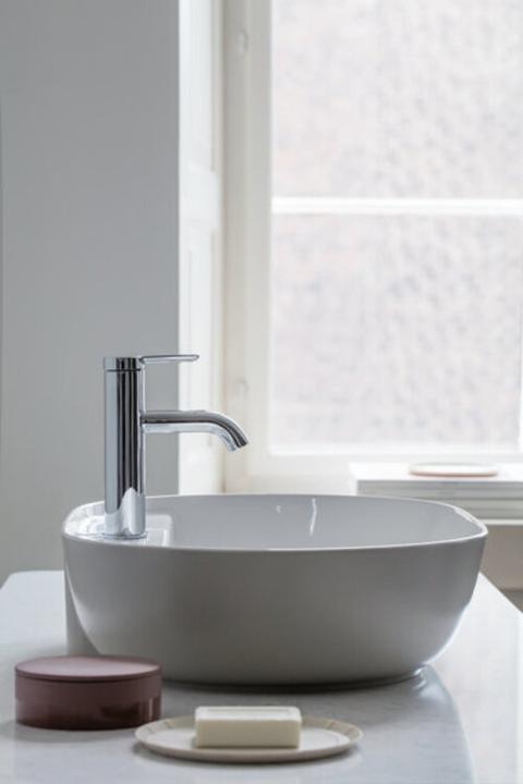 Image du produit Duravit Vasque à poser LUV o ÜL m HLB 600x400mm 1 HL we sdm WG (400 mm, 600 mm)