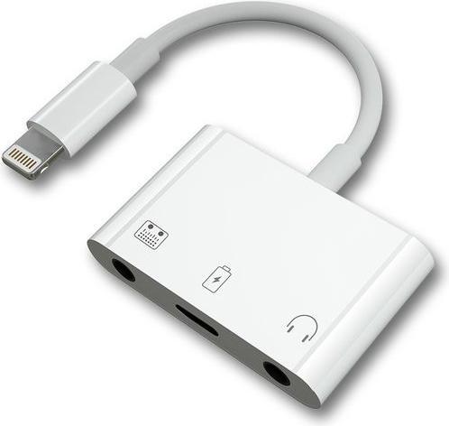Produktbild MU Classic Lightning an 2x AUX 3.5mm Audio und 1 Lightning Adapter (Lightning, 2x 3.5mm Klinke, Lightning)
