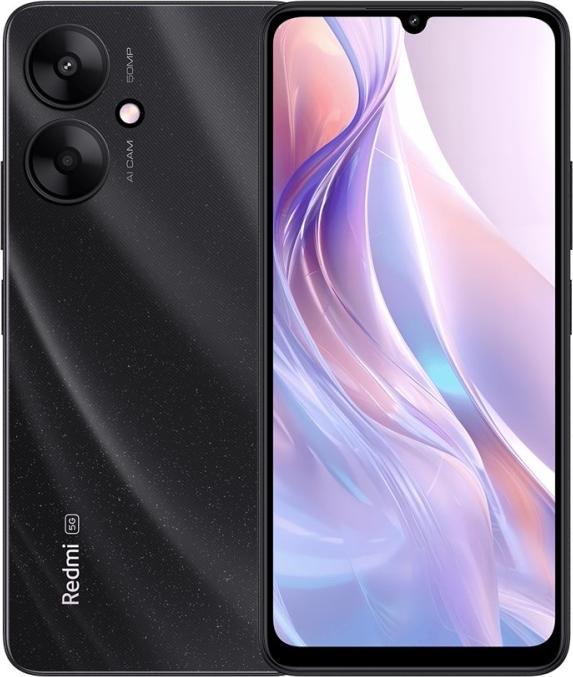 Actual product image Xiaomi Redmi 13C 5G (128 GB, Starry Black, 6.74", Dual SIM, 50 Mpx, 5G)