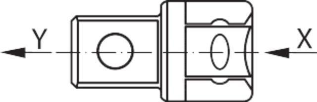 Productafbeelding Stahlwille Dopsleutel adapter aandrijving (3/8")