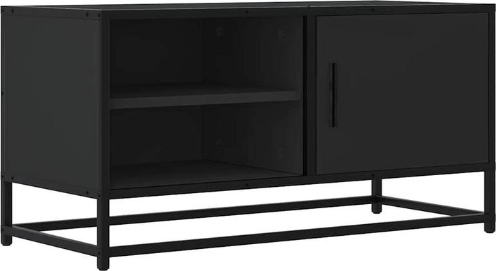 Productafbeelding VidaXL TV-meubel Lowboard TV-meubel TV-tafel Houtmateriaal Metaal (80 x 34,5 x 40 cm)