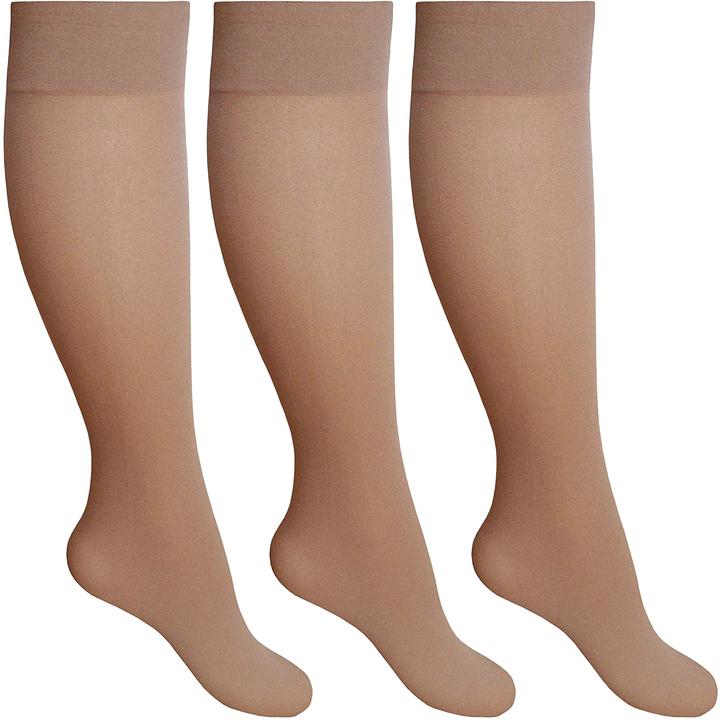 Joanna Gray Socken 70 Denier 3 Paar (3er Pack, 35 - 41)