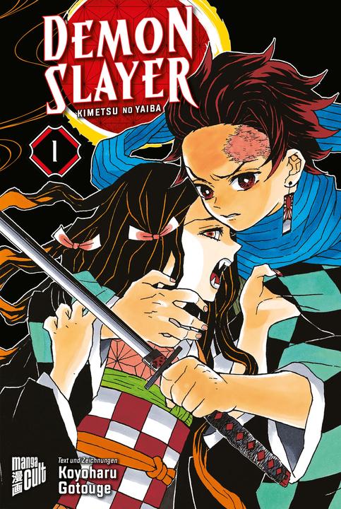 Actual product image Demon Slayer 1 (German, Koyoharu Gotouge, Burkhard Höfler, 2020)