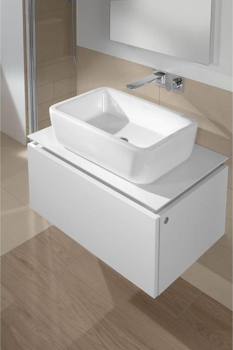 Produktbild Villeroy & Boch V&B Aufsatzwaschtisch ARCHITECTURA 600x400mm, mit ÜL, rechteckig we (405 mm, 600 mm)