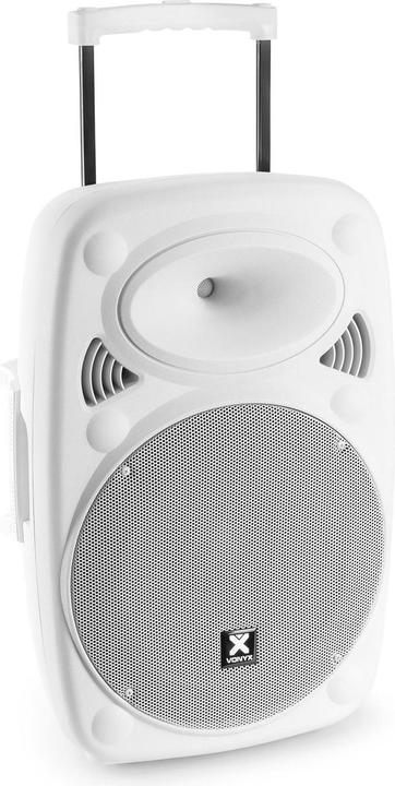 Produktbild Vonyx geluidsinstallatie - Verve46 - Bluetooth speaker met twee draadloze microfoons - 1000W - Wit (Aktiv, 1x 1000 W)
