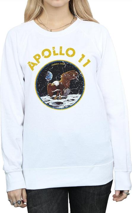 Actual product image Nasa Womens/Ladies Classic Apollo 11 Sweatshirt (XXL)