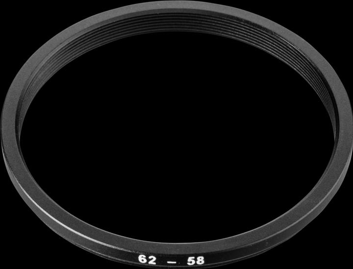 Produktbild Hama Adapter 58 mm Filter an 62 mm Objektiv (Objektivfilter Adapter, 58 mm)